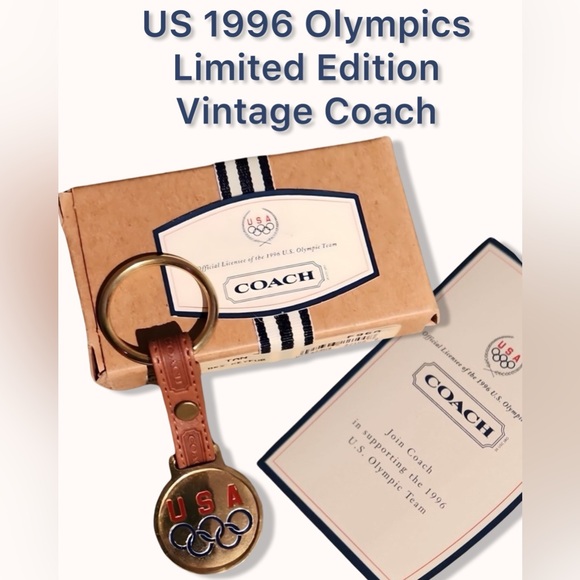 Coach Handbags - NWT 𝑅𝑎𝑟𝑒 𝑉𝑖𝑛𝑡𝑎𝑔𝑒 Coach | 1996 US Olympic Team Collection Keyfob